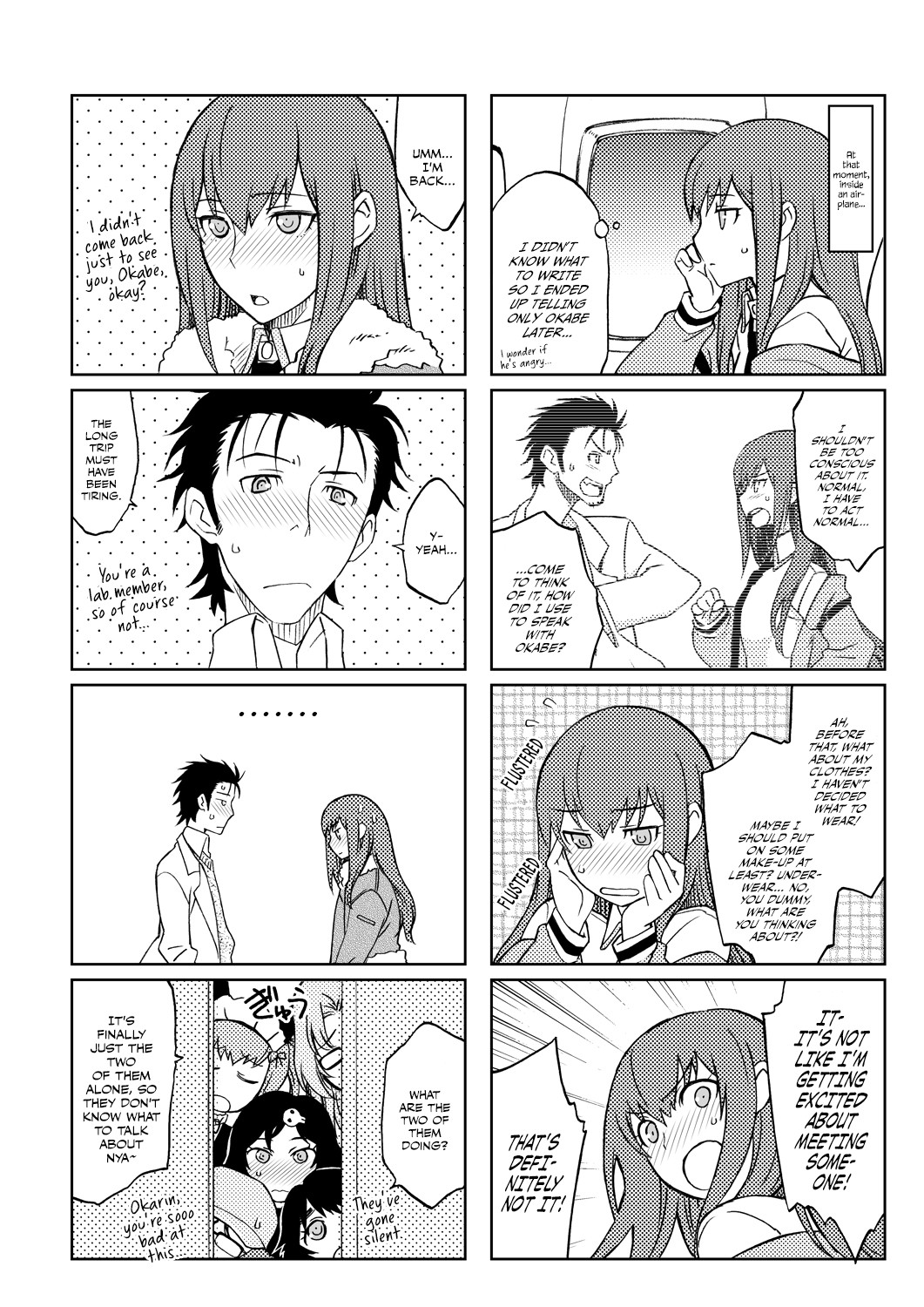 Hentai Manga Comic-Having Raw Sex With Makise Kurisu While She Wears A Maid Uniform and Bikini-Read-26